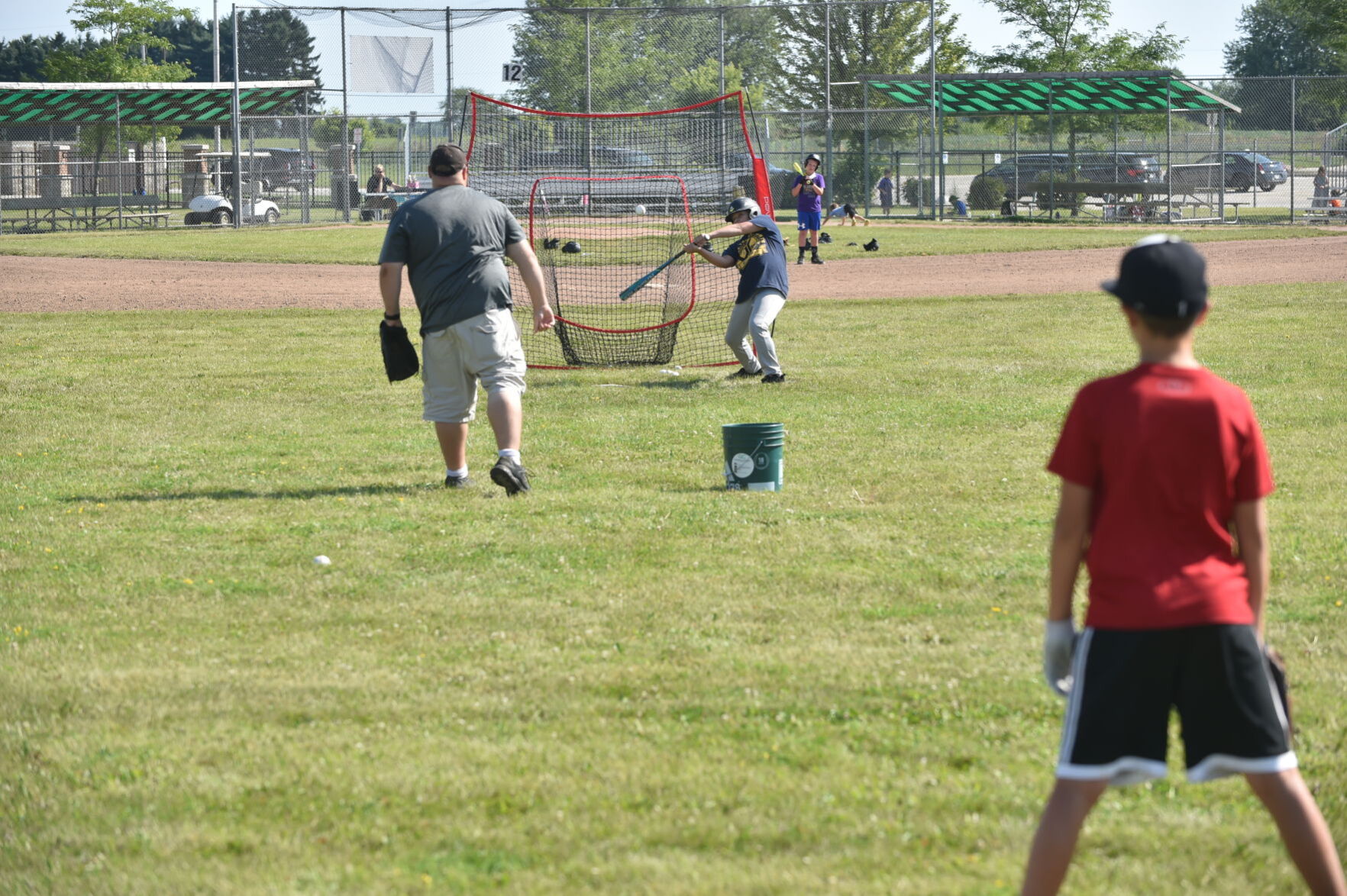 Hadden Martinez swings away